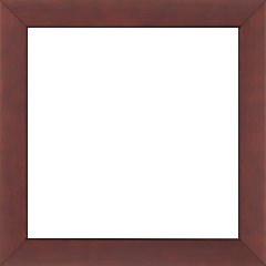 Cadre bois profil plat largeur 2.5cm couleur bordeaux satiné - 80x100 Cadre bois profil plat largeur 2.5cm couleur bordeaux satiné - 80x100