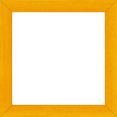 Cadre bois profil plat largeur 2.5cm couleur jaune miel satiné - 80x100 Cadre bois profil plat largeur 2.5cm couleur jaune miel satiné - 80x100