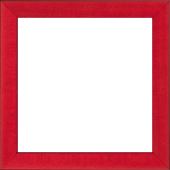 Cadre bois profil plat largeur 2.5cm couleur rouge satiné - 34x46 Cadre bois profil plat largeur 2.5cm couleur rouge satiné - 34x46