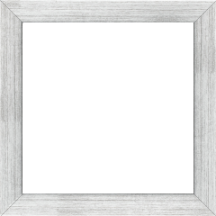Cadre bois profil plat largeur 2.5cm couleur argent - 80x100 Cadre bois profil plat largeur 2.5cm couleur argent - 80x100