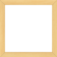 Cadre bois profil plat largeur 2cm hauteur 3.3cm couleur naturel satiné (aussi appelé cache clou) - 30x30 Cadre bois profil plat largeur 2cm hauteur 3.3cm couleur naturel satiné (aussi appelé cache clou) - 30x30