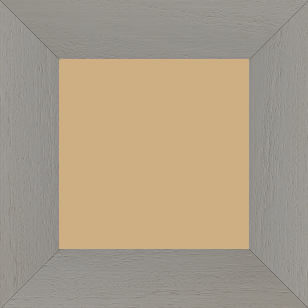 Cadre bois profil plat largeur 5.9cm couleur gris clair satiné - 70x100 Cadre bois profil plat largeur 5.9cm couleur gris clair satiné - 70x100
