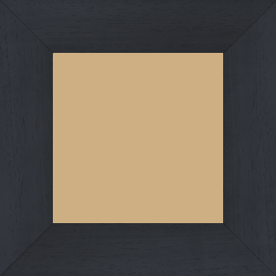 Cadre bois profil plat largeur 5.9cm couleur noir satiné - 20x30 Cadre bois profil plat largeur 5.9cm couleur noir satiné - 20x30