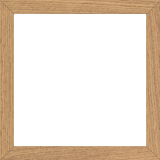 Cadre bois profil plat largeur 2cm chêne massif naturel (non vernis) - 70x70 Cadre bois profil plat largeur 2cm chêne massif naturel (non vernis) - 70x70