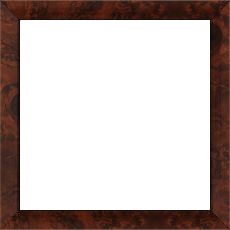 Cadre bois loupe véritable vernis largeur 2cm essence peuplier - 60x60 Cadre bois loupe véritable vernis largeur 2cm essence peuplier - 60x60
