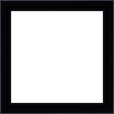 Cadre bois profil méplat largeur 2.3cm couleur bleu nuit très foncé laqué - 34x46 Cadre bois profil méplat largeur 2.3cm couleur bleu nuit très foncé laqué - 34x46