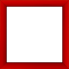 Cadre bois profil méplat largeur 2.3cm couleur rouge laqué - 34x46 Cadre bois profil méplat largeur 2.3cm couleur rouge laqué - 34x46