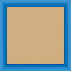 Cadre bois profil méplat largeur 2.3cm couleur bleu clair laqué - 18x24 Cadre bois profil méplat largeur 2.3cm couleur bleu clair laqué - 18x24