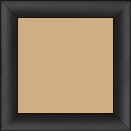Cadre bois profil méplat largeur 3.7cm couleur noir satiné effet cube - 24x30
