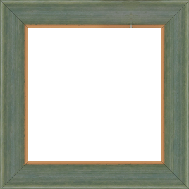 Cadre bois profil incurvé largeur 3.9cm couleur vert amande satiné filet or - 59.4x84.1 Cadre bois profil incurvé largeur 3.9cm couleur vert amande satiné filet or - 59.4x84.1