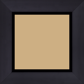 Cadre bois profil cocotte largeur 5.1cm couleur noir satiné - 20x30 Cadre bois profil cocotte largeur 5.1cm couleur noir satiné - 20x30