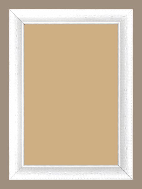 Cadre  bois blanc — 30 x 45