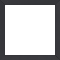 Cadre bois profil plat effet cube largeur 2cm couleur noir satiné - 59.4x84.1 Cadre bois profil plat effet cube largeur 2cm couleur noir satiné - 59.4x84.1