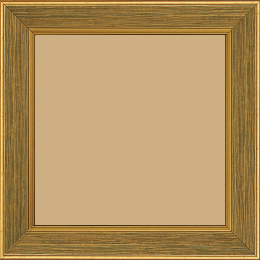 Cadre bois profil plat largeur 3.5cm couleur or fond vert filet or - 29.7x42 Cadre bois profil plat largeur 3.5cm couleur or fond vert filet or - 29.7x42