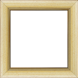 Cadre bois profil plat largeur 3.5cm couleur argent chaud filet argent - 40x50 Cadre bois profil plat largeur 3.5cm couleur argent chaud filet argent - 40x50