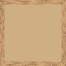 Cadre bois profil plat largeur 1.5cm chene massif naturel - 29.7x42 Cadre bois profil plat largeur 1.5cm chene massif naturel - 29.7x42