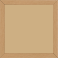 Cadre bois profil plat effet cube largeur 2cm couleur naturel satiné