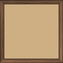 Cadre bois profil plat largeur 1.5cm couleur cuivre foncé - 30x45 Cadre bois profil plat largeur 1.5cm couleur cuivre foncé - 30x45