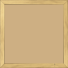 Cadre bois profil plat largeur 1.5cm couleur or - 30x45 Cadre bois profil plat largeur 1.5cm couleur or - 30x45
