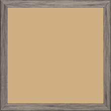 Cadre bois profil plat largeur 1.5cm couleur plomb - 40x50 Cadre bois profil plat largeur 1.5cm couleur plomb - 40x50