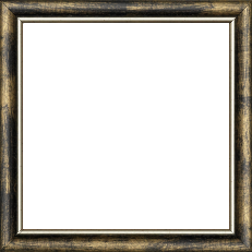 Cadre bois profil arrondi largeur 2.1cm  couleur noir fond or filet argent chaud - 34x46 Cadre bois profil arrondi largeur 2.1cm  couleur noir fond or filet argent chaud - 34x46