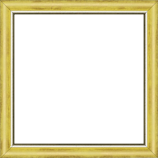 Cadre bois profil arrondi largeur 2.1cm  couleur  jaune fond or filet argent chaud - 34x46 Cadre bois profil arrondi largeur 2.1cm  couleur  jaune fond or filet argent chaud - 34x46