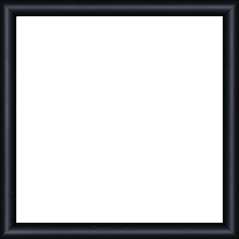 Cadre bois profil demi rond largeur 1.5cm couleur noir mat - 34x46 Cadre bois profil demi rond largeur 1.5cm couleur noir mat - 34x46