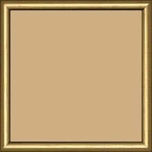 Cadre bois profil demi rond largeur 1.5cm couleur or - 30x45 Cadre bois profil demi rond largeur 1.5cm couleur or - 30x45