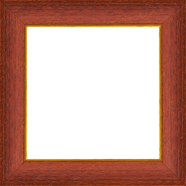 Cadre bois profil incurvé largeur 3.9cm couleur rouge cerise satiné filet or - 59.4x84.1 Cadre bois profil incurvé largeur 3.9cm couleur rouge cerise satiné filet or - 59.4x84.1