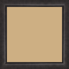 Cadre bois profil bombé largeur 2.4cm couleur noir anthracite satiné - 30x30 Cadre bois profil bombé largeur 2.4cm couleur noir anthracite satiné - 30x30