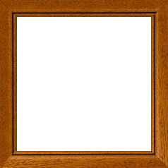 Cadre bois profil bombé largeur 2.4cm couleur marron ton bois satiné filet noir - 59.4x84.1 Cadre bois profil bombé largeur 2.4cm couleur marron ton bois satiné filet noir - 59.4x84.1