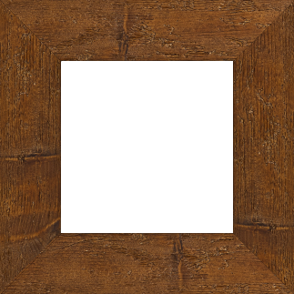 Cadre bois profil plat largeur 6.7cm couleur marron foncé finition aspect vieilli antique - 84.1x118.9