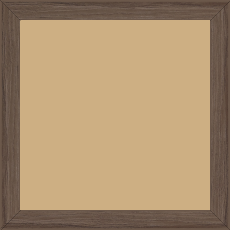 Cadre bois profil plat largeur 2cm décor bois noyer - 15x20