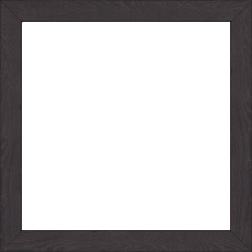 Cadre bois profil plat largeur 2cm décor bois wengé foncé - 70x70 Cadre bois profil plat largeur 2cm décor bois wengé foncé - 70x70