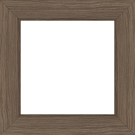 Cadre bois profil plat largeur 4.2cm décor bois noyer - 30x30 Cadre bois profil plat largeur 4.2cm décor bois noyer - 30x30