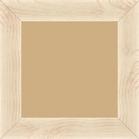Cadre bois profil plat largeur 4.2cm décor bois blanc naturel - 29.7x42 Cadre bois profil plat largeur 4.2cm décor bois blanc naturel - 29.7x42