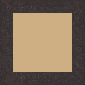 Cadre bois profil plat largeur 4.2cm décor bois wengé foncé - 60x90 Cadre bois profil plat largeur 4.2cm décor bois wengé foncé - 60x90