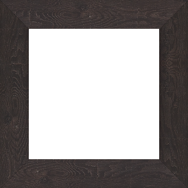 Cadre bois profil plat largeur 4.2cm décor bois wengé foncé - 70x70 Cadre bois profil plat largeur 4.2cm décor bois wengé foncé - 70x70
