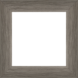 Cadre bois profil plat largeur 4.2cm décor bois gris - 92x60