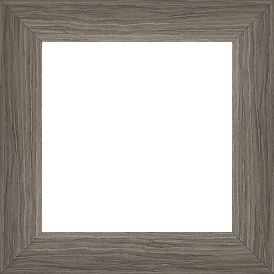 Cadre bois profil plat largeur 4.2cm décor bois gris - 70x70 Cadre bois profil plat largeur 4.2cm décor bois gris - 70x70