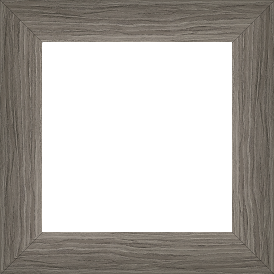 Cadre bois profil plat largeur 4.2cm décor bois gris - 30x30 Cadre bois profil plat largeur 4.2cm décor bois gris - 30x30