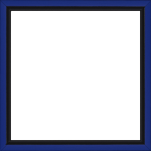 Cadre bois profil plat largeur 1.6cm couleur bleu franc filet noir en retrait de la face du cadre de 6mm assurant un effet très original - 21x29.7 Cadre bois profil plat largeur 1.6cm couleur bleu franc filet noir en retrait de la face du cadre de 6mm assurant un effet très original - 21x29.7