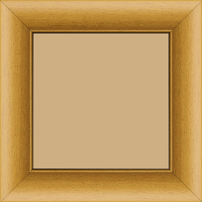 Cadre bois profil arrondi largeur 4.7cm couleur jaune tournesol satiné rehaussé d'un filet noir - 70x100 Cadre bois profil arrondi largeur 4.7cm couleur jaune tournesol satiné rehaussé d'un filet noir - 70x100