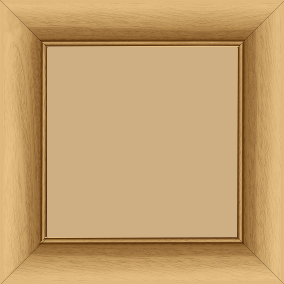 Cadre bois profil arrondi largeur 4.7cm couleur naturel satiné - 70x100 Cadre bois profil arrondi largeur 4.7cm couleur naturel satiné - 70x100