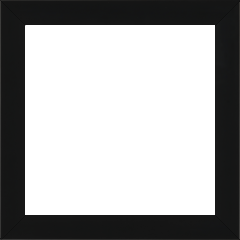 Cadre bois profil plat largeur 2.5cm hauteur 4.8cm couleur noir mat finition pore bouché (hauteur feuillure 4.3cm ) - 30x45 Cadre bois profil plat largeur 2.5cm hauteur 4.8cm couleur noir mat finition pore bouché (hauteur feuillure 4.3cm ) - 30x45