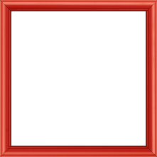 Cadre bois profil demi rond largeur 1.5cm couleur rouge ferrari mat - 34x46 Cadre bois profil demi rond largeur 1.5cm couleur rouge ferrari mat - 34x46