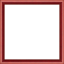 Cadre bois profil demi rond largeur 1.5cm couleur bordeaux satiné - 40x60