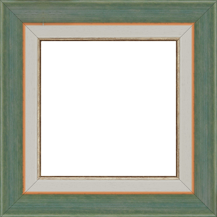 Cadre bois profil incurvé largeur 3.9cm couleur vert amande satiné filet or + bois profil plat marie louise largeur 2.5cm couleur crème filet or (largeur totale du cadre 5.8cm) - 116x73 Cadre bois profil incurvé largeur 3.9cm couleur vert amande satiné filet or + bois profil plat marie louise largeur 2.5cm couleur crème filet or (largeur totale du cadre 5.8cm) - 116x73