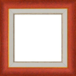 Cadre bois profil incurvé largeur 3.9cm couleur rouge satiné filet or + bois profil plat marie louise largeur 2.5cm couleur crème filet or (largeur totale du cadre 5.8cm) - 116x73 Cadre bois profil incurvé largeur 3.9cm couleur rouge satiné filet or + bois profil plat marie louise largeur 2.5cm couleur crème filet or (largeur totale du cadre 5.8cm) - 116x73