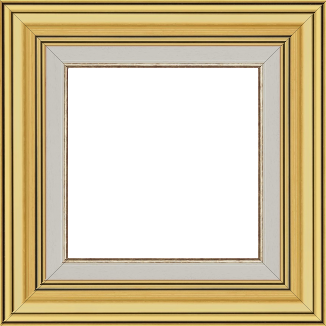 Cadre bois profil bombé largeur 5cm couleur or filet noir + bois profil plat marie louise largeur 2.5cm couleur crème filet or (largeur totale du cadre 6.8cm ) - 116x73 Cadre bois profil bombé largeur 5cm couleur or filet noir + bois profil plat marie louise largeur 2.5cm couleur crème filet or (largeur totale du cadre 6.8cm ) - 116x73